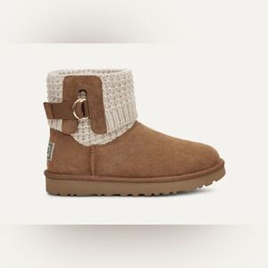 NEW- UGG- Classic Solene Mini-Chestnut- Toddler size 6